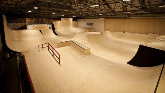 indoor bmx park